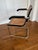 Cidue 1970s Marcel Breuer Cesca Armchairs – Cidue, Italy (Black / Natural Cane), Set of 4 For Sale - Image 4 of 5