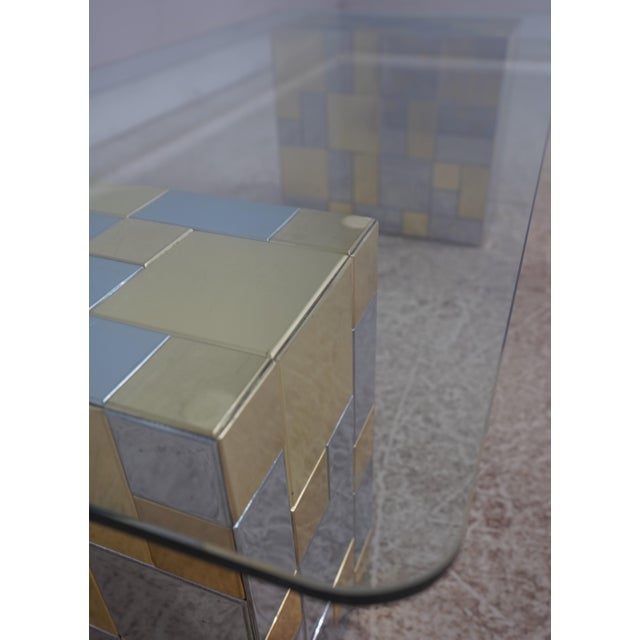 Glass Paul Evans Cityscape Mid Century Modern Coffee Table For Sale - Image 7 of 12