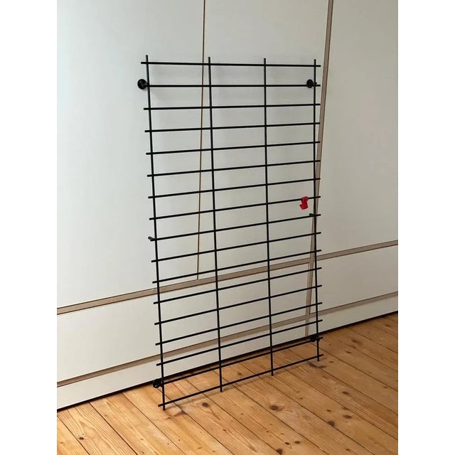 Mid-Century Modern Danish String Shelf Hanging Shelf, 1960s For Sale - Image 10 of 10