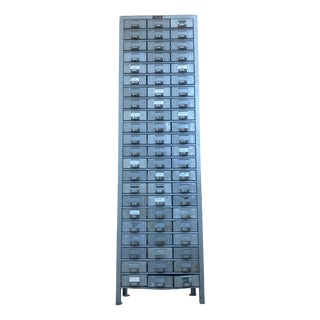 Industrial Metal Workshop Drawer Cabinet by Bito, 1960s For Sale