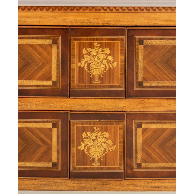Maitland - Smith Maitland-Smith Neoclassical Style Marquetry Buffet For Sale - Image 4 of 11