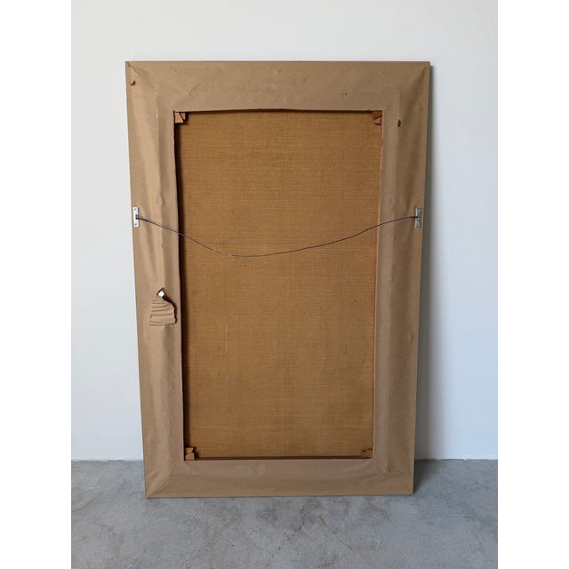 1970’s James Holder Expressionist Abstract Acrylic on Canvas Painting – Framed For Sale - Image 12 of 12