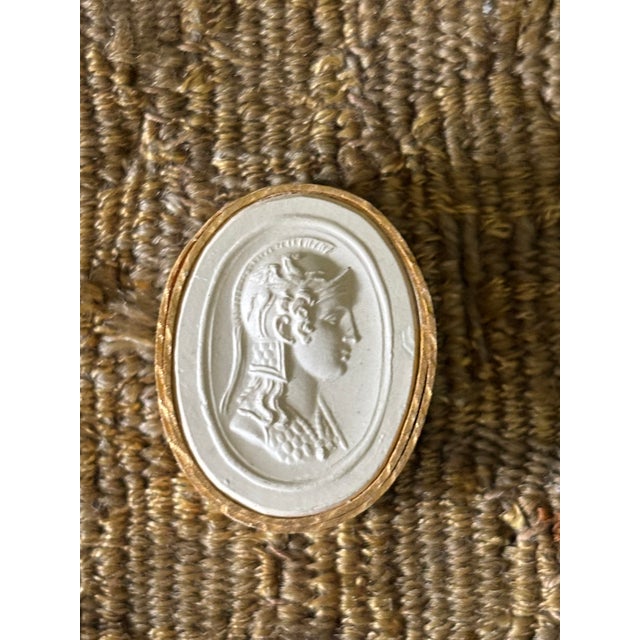 Antique Italian Grand Tour Plaster Intaglios - Set of 6 (Group #10) For Sale In Little Rock - Image 6 of 11