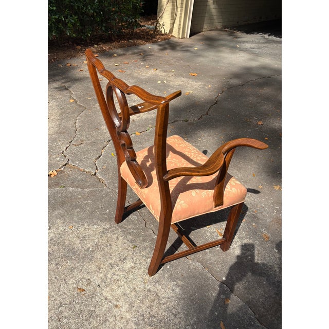 Late 18th Century English 18th Century Chippendale Chair of Unusual Style For Sale - Image 5 of 10