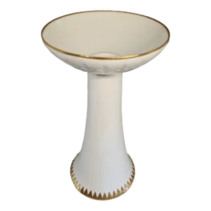 Vintage Hackefors Porcelain Candle Holder Sweden