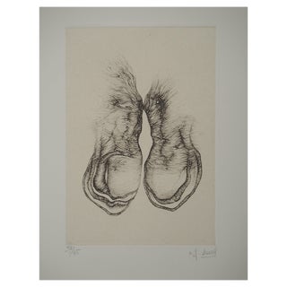 Fred Deux, Taking Root, Original Engraving For Sale