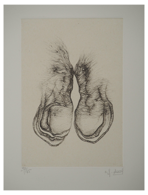 Fred Deux, Taking Root, Original Engraving