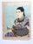 Japanese Woodblock Print Le Mandarin Aux Lunettes by Paul Jacoulet For Sale In Atlanta - Image 6 of 12