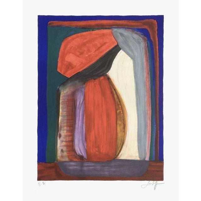 2008 "Abstract Composition" Lithograph by Michel Saloff-Coste For Sale