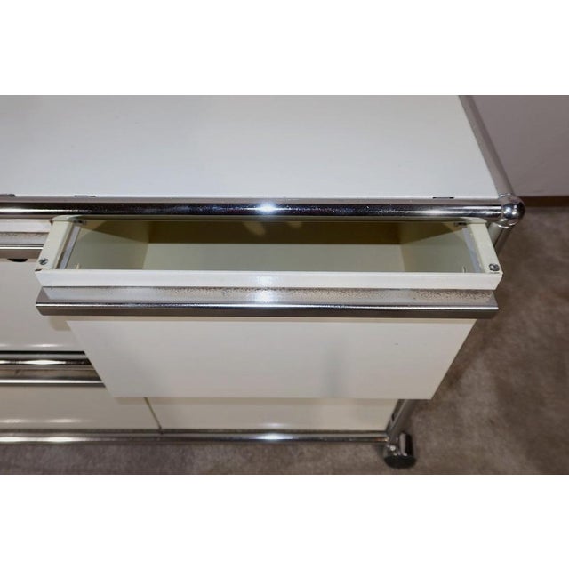 Low Cabinet on Casters attributed to Fritz Haller & Paul Schärer for Usm Haller, 1960s For Sale - Image 17 of 18