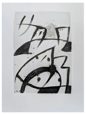 Joan Miro, Woman, Bird, Star, Lithograph, 1977