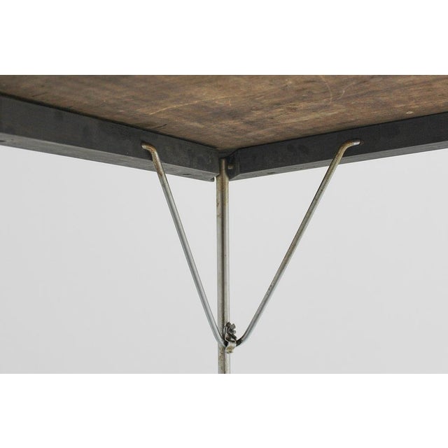 Wood Mid-Century Wooden Folding Table attributed to Florence Knoll for Knoll International, Italy, 1960s For Sale - Image 7 of 16