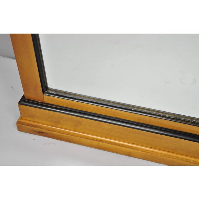 Wood Thomasville Grand Classics Neoclassical Empire Cherry Wood Biedermeier Mirror For Sale - Image 7 of 15