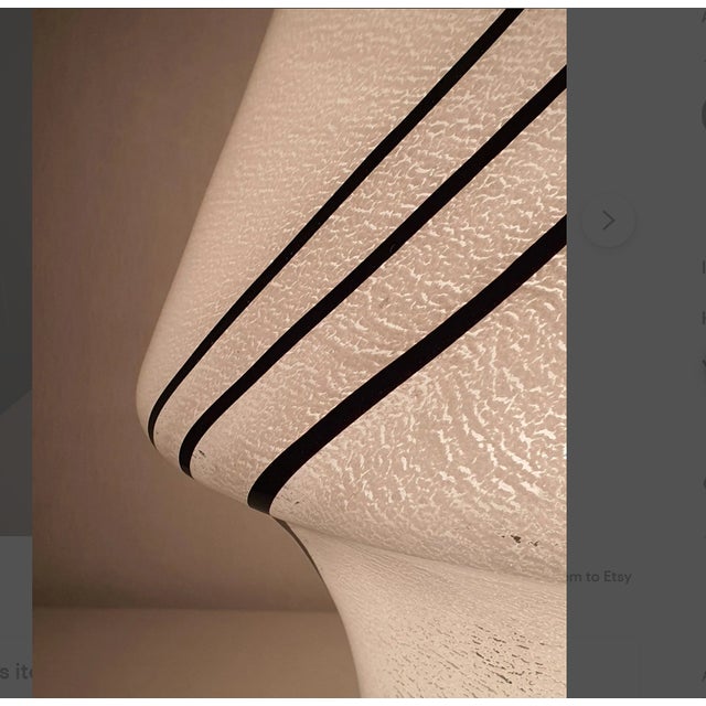 1950s Murano Glass Table Lamp by Vistosi, Italy, 1950s For Sale - Image 5 of 13