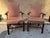 English Late 20th Century Henredon Chippendale Style Mahogany Upholstered Dining Chairs- Set of 6 For Sale - Image 3 of 12