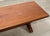 Wood Country French Provincial Oak Trestle Farmhouse Dining Table 8 Ft For Sale - Image 7 of 18