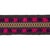 Schumacher Biyan Tape Trim In Raspberry For Sale