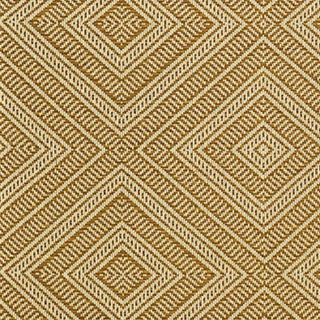 Schumacher Tortola Indoor & Outdoor Fabric in Rattan For Sale