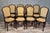 Louis XVI Style Cane Chairs in Mahogany, Set of 8 For Sale - Image 9 of 12