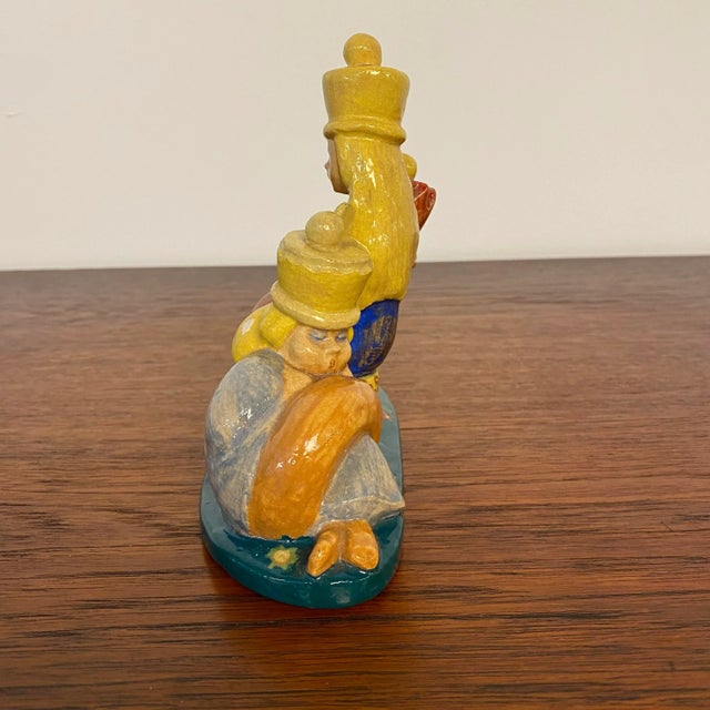 Ceramic Sculpture by Edris Eckhardt Edition of 25 #7 Alice in Wonderland For Sale - Image 10 of 12