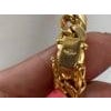 Vintage 14 Karat Yellow Gold 54.7 Gm Miami Cuban Link Italian Chain Unisex, 24" For Sale - Image 16 of 18