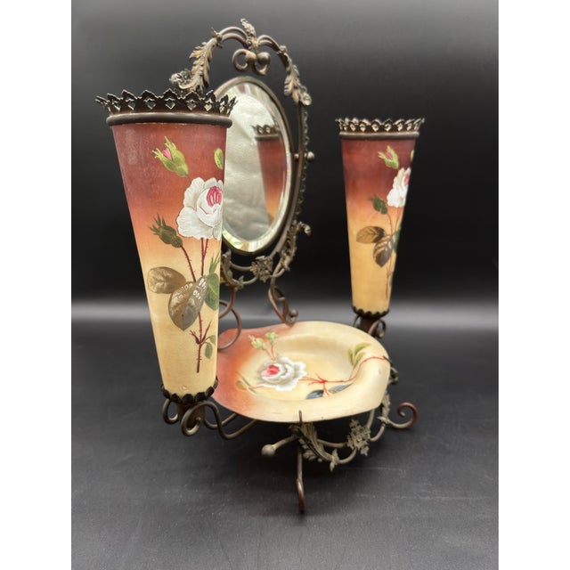 Art Deco 19th C French Palais Royal Dresser Caddy For Sale - Image 3 of 16
