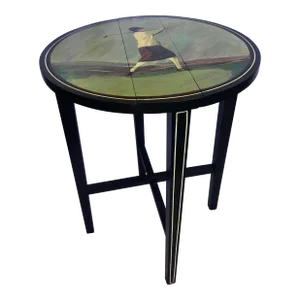 Vintage Handmade Occasional Table - Lady Golfer - Later 20th Century