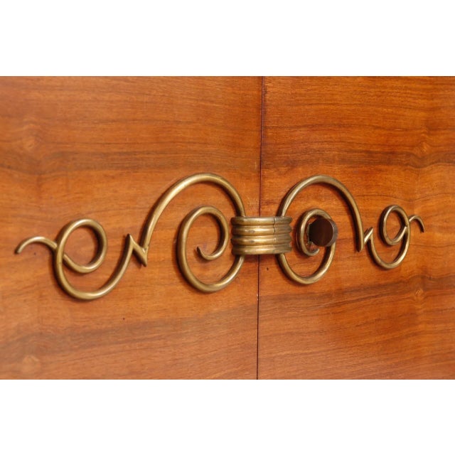 Jules Leleu Jules Leleu Attributed Art Deco French Sideboard For Sale - Image 4 of 13