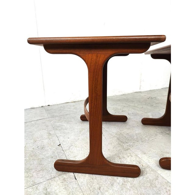 Set of Nesting Tables in Teak from G-Plan, 1950, Set of 3 For Sale - Image 3 of 13