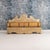 18th C. Italian Baroque Cassapanca Storage Bench in Original Paint For Sale - Image 11 of 17