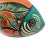 Late 20th Century Handpainted Mexican Folk Art Terra Cotta Fish – Vintage Colorful Pottery Sculpture For Sale - Image 5 of 11