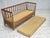 Brown Swedish Drop Arm Sofa in Fabric and Oak, 1970s For Sale - Image 8 of 18