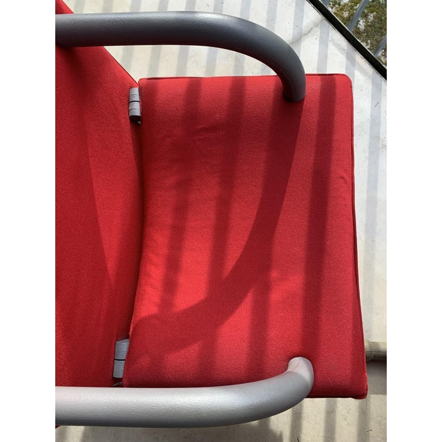 Vintage T-Line Armchairs by Burkhard Vogtherr for Arflex, 1980s, Set of 2 For Sale - Image 17 of 18