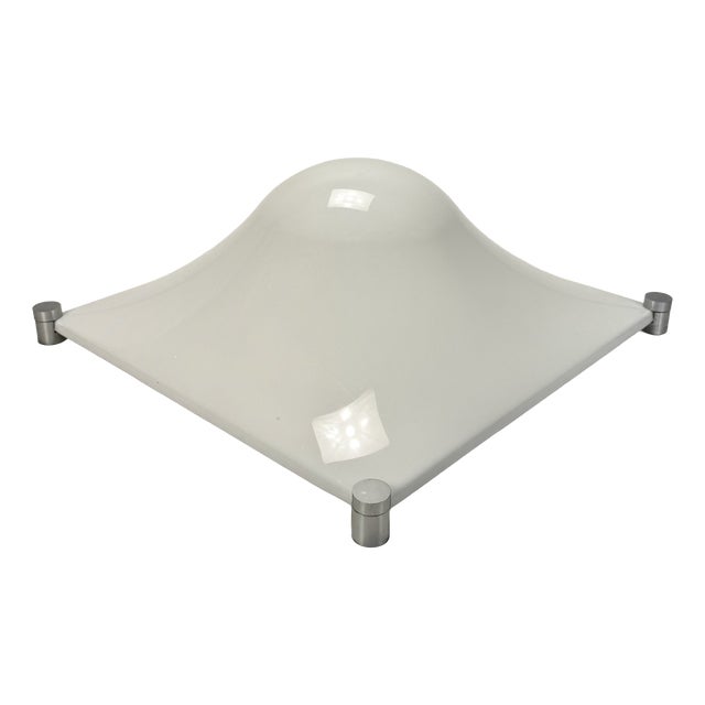 Large Bolla Flush Mount Lamp from Martinelli Luce, Italy, 1970s For Sale
