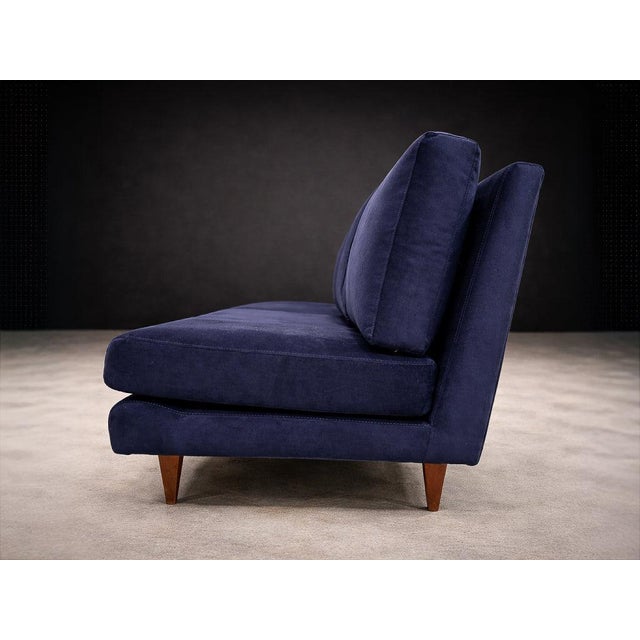 Four-Seat Brazilian Modern Sofa in Hardwood by Joaquim Tenreiro, Brazil, 1950s For Sale - Image 10 of 15