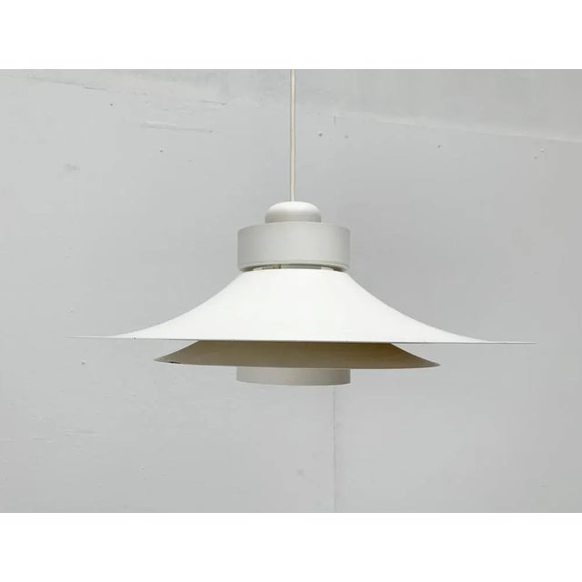 Mid-Century Danish Metal 754 Pendant Lamp from Horn For Sale - Image 6 of 18