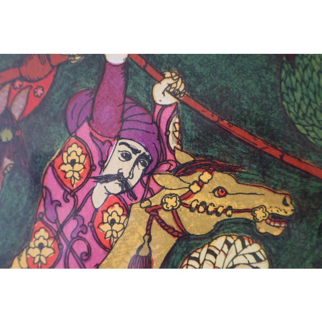 Vintage Diana Bennett “Royal Bird Hunters” Signed Lithograph, 224/300 For Sale - Image 13 of 18