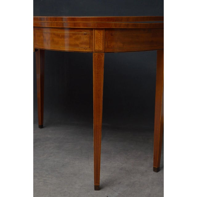 Regency Mahogany Game Table For Sale - Image 4 of 12