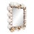 Shell Seashell White Wall Mirror For Sale