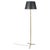 Brass Imitating Bamboo Floor Lamp, 1950s For Sale - Image 9 of 9