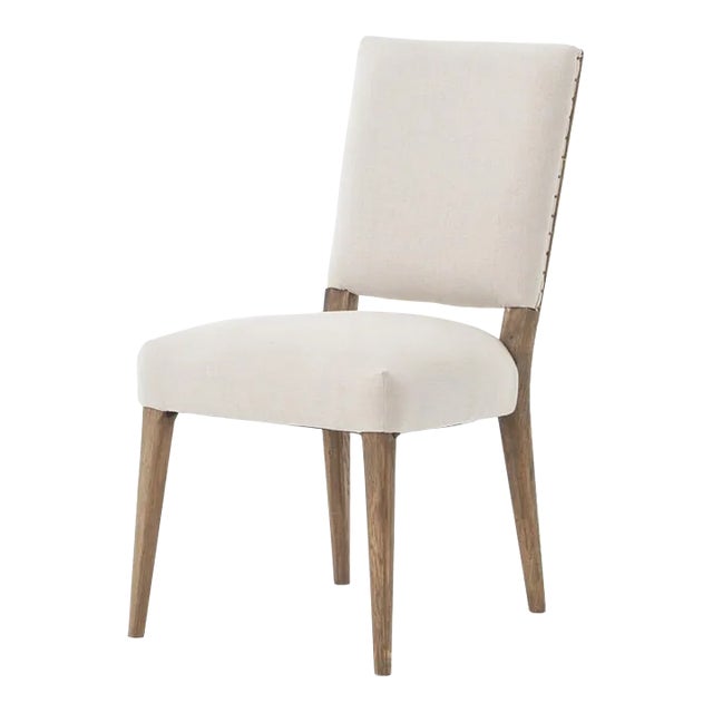 Kurt Dining Chair, Dark Linen Chairish