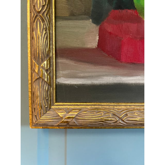 Vintage Still Life Painting For Sale - Image 4 of 4