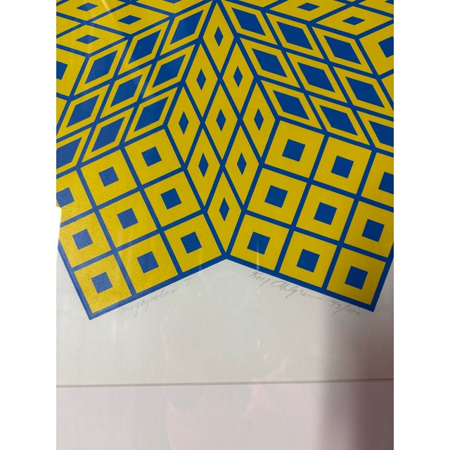 Abstract 1980s Geometric Limited Edition Art For Sale - Image 3 of 5