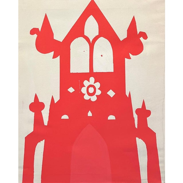 Alexandre Schaller, Cathedral, Acrylic on Canvas, 1996 For Sale - Image 9 of 14