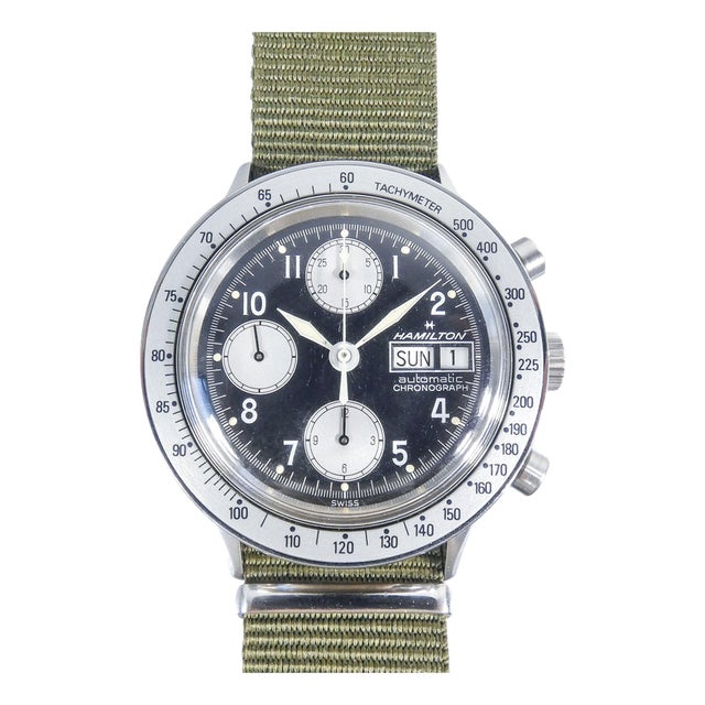 9367 Chronograph Watch from Hamilton For Sale