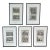 Set 5 18th Century Engravings by Bernard De Montfaucon 1719 For Sale