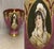 Antique Limoges Tressemanes and Vogt (T&V) Hand Painted Royalty Portrait Punch Bowl for your consideration. The punch bowl...