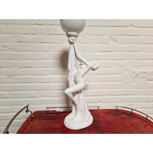 Vintage Art Deco Table Light, 1970s For Sale - Image 3 of 14