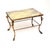 Vintage French Brass and Onyx Coffee Table, 1920 For Sale - Image 11 of 11