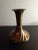 Metal 1970s Solid Brass Fluted Vase, Made in India For Sale - Image 7 of 7